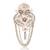 Premium Beaded Groom Mala with Elegant Brooch