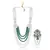 Men s Ethnic Sherwani Mala with Brooch   Perfect for Weddings & Festive Wear