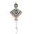 Men s Ethnic Sherwani Mala with Brooch   Perfect for Weddings & Festive Wear