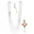 Premium Beaded Groom Mala with Elegant Brooch