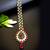 Statement multicolor floral maang tikka with pearl chain