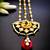 Royal kundan mangtikka with red drop and pearl chain