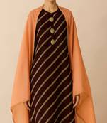 Chanderi self zari lehariya kurta with cotton blend dupatta