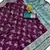 Purple Art Silk saree with blouse