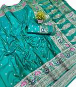 Rama Art Silk saree with blouse