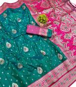 Rama Art Silk saree with blouse
