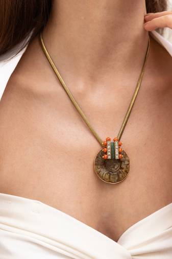  gold plated pendant necklace