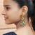 Elegant teardrop statement earrings