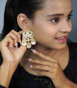 Royal teardrop chandelier earrings
