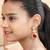Regal lotus drop earrings