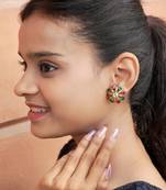 Radiant petal stud earrings