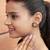 Radiant petal stud earrings