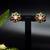 Radiant petal stud earrings