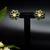 Radiant petal stud earrings