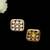 Classic geometric stud earrings