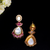 Regal lotus drop earrings