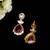 Regal lotus drop earrings