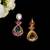 Regal lotus drop earrings