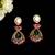 Regal lotus drop earrings