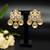 Royal teardrop chandelier earrings