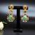 Elegant teardrop statement earrings