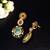 Elegant teardrop statement earrings