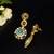 Elegant teardrop statement earrings