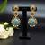 Elegant teardrop statement earrings