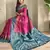 silk blendsarees with zari weaves contrast pallu & designer border