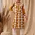 hand embroidered mustard rayon lucknowi chikankari straight kurta
