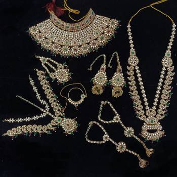 Premium designer function wear heavy jewellery collection 1