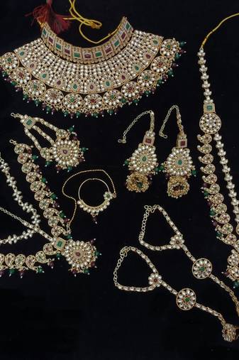 Premium designer function wear heavy jewellery collection