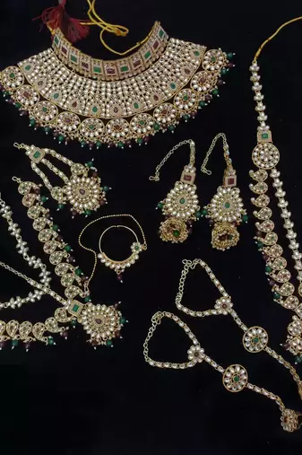 Premium designer function wear heavy jewellery collection