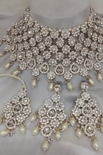 Premium designer function wear heavy jewellery collection