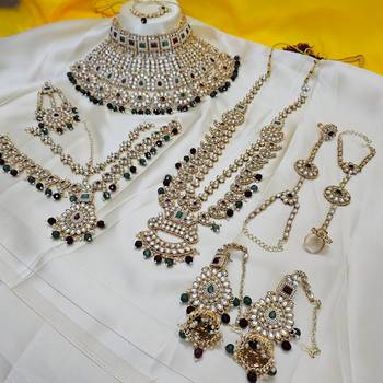 Premium designer function wear heavy jewellery collection 1