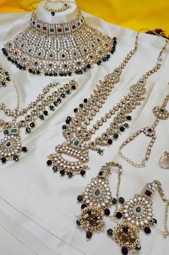 Premium designer function wear heavy jewellery collection