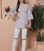 women's cotton jaipuri printed tunic