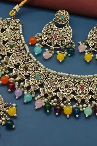 Premium designer function wear heavy jewellery collection