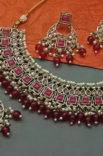 Premium designer function wear heavy jewellery collection