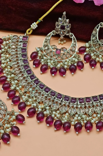 Premium designer function wear heavy jewellery collection