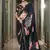 Georgette Printed Saree with Pearl Lace Elegance