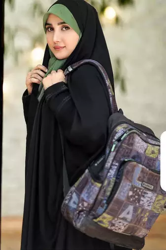 Premium Irani or Iraqi Chadar or Abaya Nida Plain Black Long Cuff Sleeves