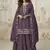 Violet simar silk embroidered palazzo suit