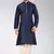 Blue Dupion Art Silk Kurta