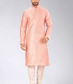 Pink Dupion Art Silk Kurta