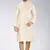 Beige Dupion Art Silk Kurta