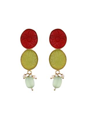 Gold-plated beaded jewellery set 4