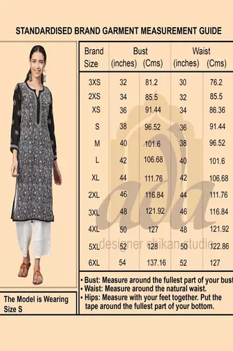 hand embroidered black cotton lucknowi chikankari straight kurta