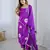 Purple color beautiful and formal wear kurta set for trendy girls