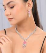American diamond jewellery set for women